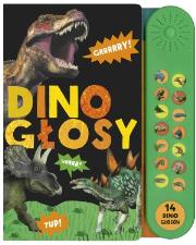 Dino głosy Książecznka dźwiękowa. Autor: Opracowanie zbiorowe. Dadada.pl Okładka książki Dino głosy Książecznka dźwiękowa
