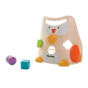 Drewniany sorter sowa. Wydawca: Plan toys. Dadada.pl Opakowanie Drewniany sorter sowa