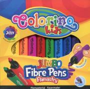 Flamastry trójkątne Colorino 10 kolorów. Wydawca: Patio. Dadada.pl Opakowanie Flamastry trójkątne Colorino 10 kolorów