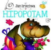 Hipopotam. Autor: Jan Brzechwa. Dadada.pl Okładka książki Hipopotam