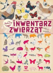 Ilustrowany inwentarz zwierząt. Autor: Aladjidi Virginie. Dadada.pl Okładka książki Ilustrowany inwentarz zwierząt