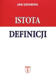 Okładka książki Istota definicji
