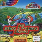 Jak żuraw z bocianem liczyli. Autor: Lech Tkaczyk. Dadada.pl Okładka książki Jak żuraw z bocianem liczyli