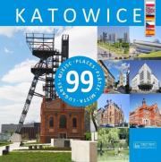 Katowice 99 miejsc. Autor: Paweł Pomykalski, Beata Pomykalska. Dadada.pl Okładka książki Katowice 99 miejsc