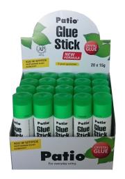 Opakowanie Klej w sztyfcie Crystal Glue 15g display 20 sztuk