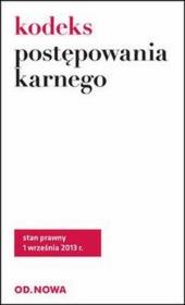 Kodeks postępowania karnego. Autor: Opracowanie zbiorowe. Dadada.pl Okładka książki Kodeks postępowania karnego