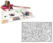 Okładka książki Kolorowanka Podłogowa XXL. Polska