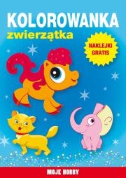 Kolorowanka Zwierzątka. Autor: Pawlicka Kamila. Dadada.pl Okładka książki Kolorowanka Zwierzątka