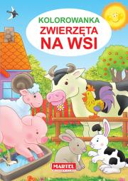 Kolorowanka Zwierzęta na wsi. Autor: Jarosław Żukowski. Dadada.pl Okładka książki Kolorowanka Zwierzęta na wsi