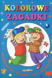 Okładka książki Kolorowe zagadki nr 2