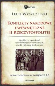 Okładka książki Konflikty narodowe i wewnętrzne w II Rzeczypospolitej