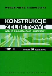Okładka książki Konstrukcje żelbetowe według PN-B-03264:2002 i Eurokodu 2 t.2