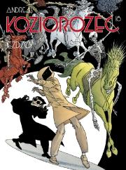 Koziorożec 18 Jeźdźcy. Autor: Andreas. Dadada.pl Okładka książki Koziorożec 18 Jeźdźcy