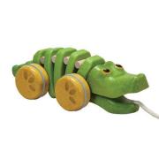 Krokodyl do ciągnięcia. Wydawca: Plan toys. Dadada.pl Opakowanie Krokodyl do ciągnięcia