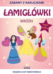 Łamigłówki Wróżki. Autor: Guzowska Beata, Mroczkowska Tina. Dadada.pl Okładka książki Łamigłówki Wróżki