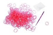 Okładka książki LOOM BANDS GUMKI 300 SZT RÓŻOWE BPZ-STNUX