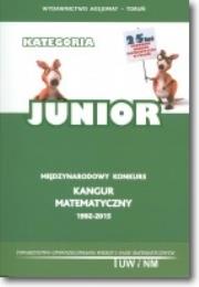 Okładka książki Matematyka z wesołym Kangurem. Poziom JUNIOR