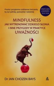 Mindfulness Jak wytresować dzikiego słonia i inne przygody w praktyce uważności. Autor: Jan Chozen Bays. Dadada.pl Okładka książki Mindfulness Jak wytresować dzikiego słonia i inne przygody w praktyce uważności