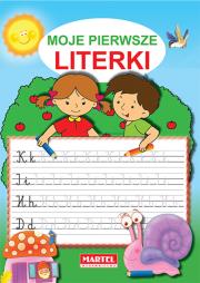 Moje pierwsze literki. Autor: KINGA SPĘTANA. Dadada.pl Okładka książki Moje pierwsze literki