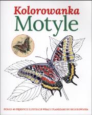 Okładka książki Motyle Kolorowanka
