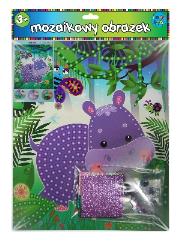 Okładka książki Mozaikowy obrazek Hipcio