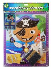 Okładka książki Mozaikowy obrazek Pirat