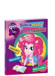 Okładka książki My Little Pony. Equestria Girls. Supertesty, superzadania