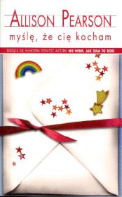 Okładka książki Myślę, że cię kocham pocket