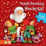 Okładka książki Nadchodzą święta. Książka z puzzlami w.2014 ZS