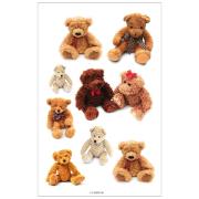 Okładka książki Naklejki A ozdobne Słodkie misie