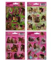 Opakowanie Nalepki funny Konie