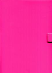 Opakowanie Notes A4 na rzep różowy