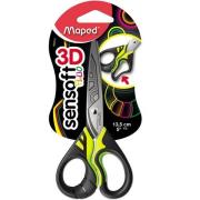 Opakowanie Nożyczki Sensoft Fluo 13cm bls MAPED