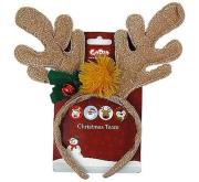 Opakowanie Opaska Rogi Renifera złota