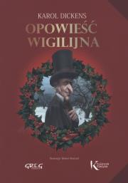 Opowieść wigilijna. Autor: Karol Dickens. Dadada.pl Okładka książki Opowieść wigilijna
