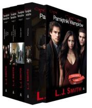 Pamiętniki wampirów Księga 1-4. Autor: Smith L.J.. Dadada.pl Okładka książki Pamiętniki wampirów Księga 1-4