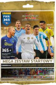 Opakowanie Panini FIFA 365 Adrenalyn XL. Mega zestaw startowy, 8 saszetek + 3  karty