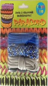 Opakowanie Paracord 3 sztuki  mix niebieski