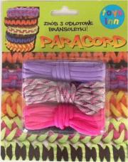 Opakowanie Paracord 3 sztuki mix różowy