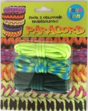 Opakowanie Paracord 3 sztuki mix zielony