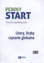 Opakowanie Pewny Start Plansze dydaktyczne Litery, liczby, czytanie globalne