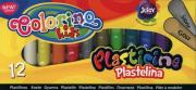 Plastelina Colorino 12 kolorów. Wydawca: Patio. Dadada.pl Opakowanie Plastelina Colorino 12 kolorów