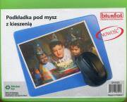 Opakowanie Podkładka pod mysz z kieszenią zielona