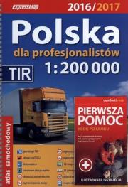 Polska dla profesjonalistów. Atlas samochodowy 1:200 000. Pi. Autor: praca zbiorowa. Dadada.pl Okładka książki Polska dla profesjonalistów. Atlas samochodowy 1:200 000. Pi
