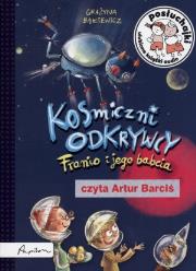 Posłuchajki. Kosmiczni odkrywcy. Franio i jego babcia - Audiobook. Autor: Grażyna Bąkiewicz. Dadada.pl Okładka książki Posłuchajki. Kosmiczni odkrywcy. Franio i jego babcia - Audiobook
