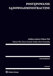 Okładka książki Postępowanie sądowoadministracyjne