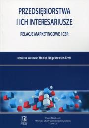 Okładka książki Przedsiębiorstwa i ich interesariusze