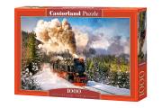Puzzle 1000 Kolej parowa CASTOR. Wydawca: Castorland. Dadada.pl Opakowanie Puzzle 1000 Kolej parowa CASTOR