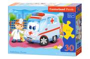 Okładka książki Puzzle 30 elementów Ambulance Doctor
