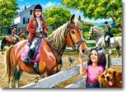 Opakowanie Puzzle 300 elementów Horse Riding